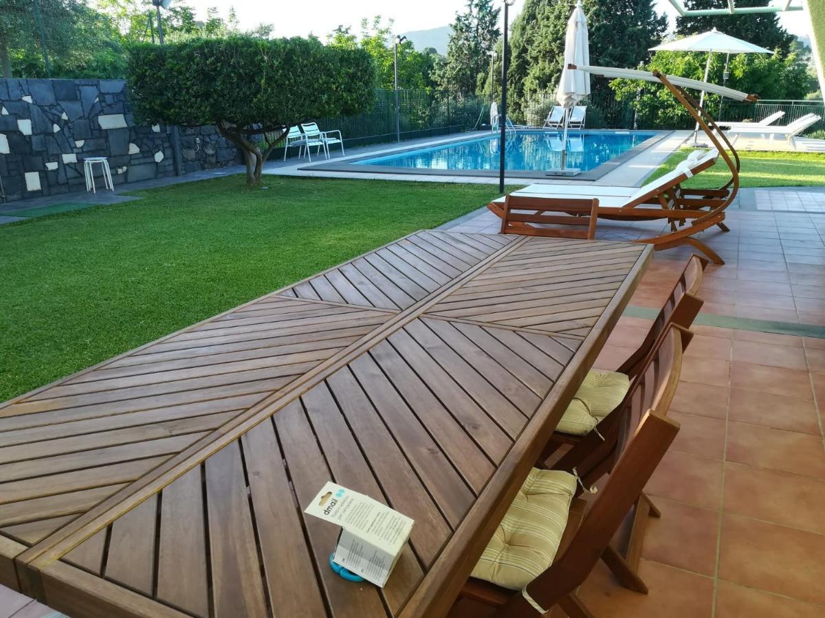 Villa Capogrecale - Piscina Riscaldata Piedimonte Etneo Dış mekan fotoğraf